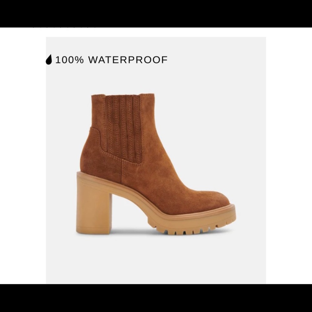 Dolce Vita Caster - Camel Suede (waterproof)